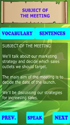 English For Meetings android App screenshot 2